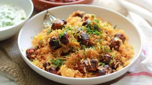 goan style choris pulav
